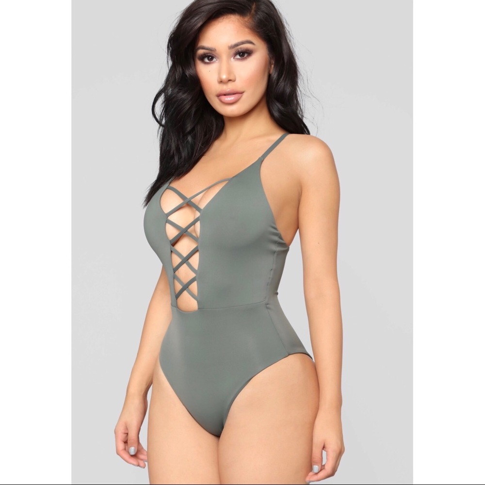 FashionNova•Malibu Party Swimsuit
